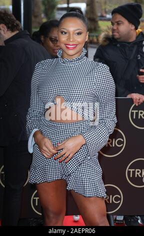 Samira Mighty, TRIC Pranzo di Natale, Grosvenor House, Londra, UK, 10 dicembre 2019, Foto di Richard Goldschmidt Foto Stock