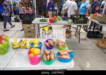 Saint Cloud Florida, Harmony, comunità pianificata, mercato contadino, venditore venditori venditori venditori vendere vendere, bancarelle stand mercato commercianti rivenditori Foto Stock