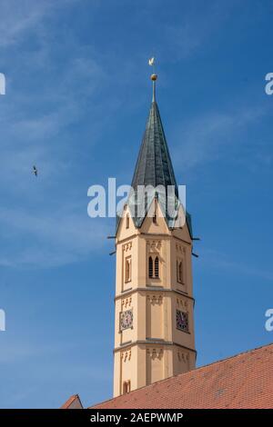 Lauingen/Donau • Bayern, Deutschland Foto Stock