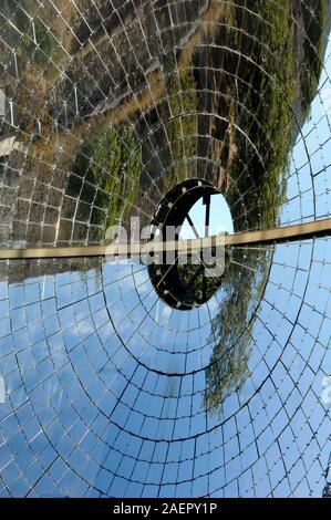 Forno solare o quattro Solaire de Mont-Louis Pyrénées-Orientales Francia Foto Stock