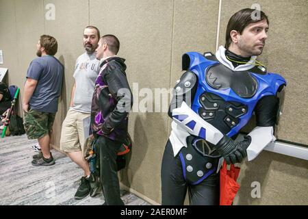 Orlando Florida,Wyndham Orlando Resort International Drive,hotel,Rangerstop Power Rangers Convention,serie televisiva supereroe,fan Meet,pop culture, Foto Stock