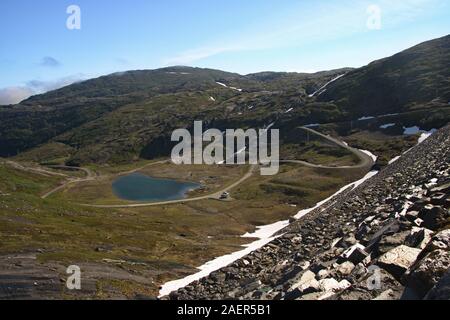 Svartisen National Park, Norvegia Foto Stock