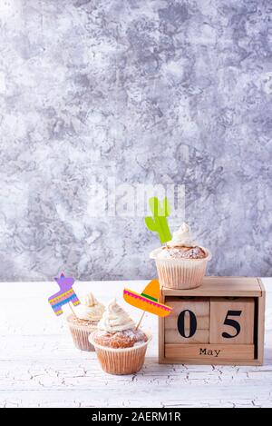 Tortine per celebrare la festa messicana fiesta Foto Stock