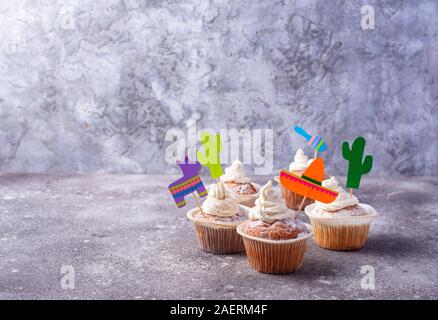 Tortine per celebrare la festa messicana fiesta Foto Stock