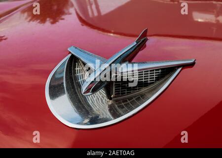 1956 Buick speciale ornamento del cofano Foto Stock