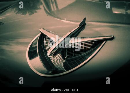 1956 Buick speciale ornamento del cofano Foto Stock