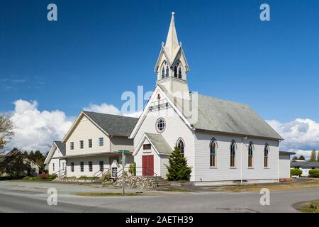 L'Avon Regno Chiesa Metodista vicino a Mount Vernon, Washington, Stati Uniti d'America. Foto Stock