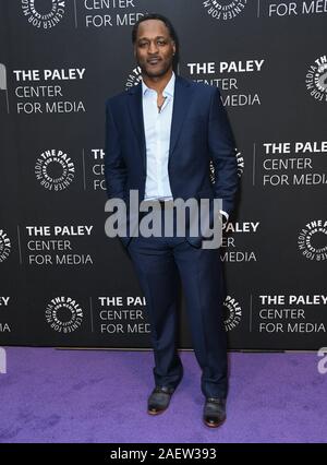 10 Dicembre 2019 - Beverly Hills, la California - Javon Johnson. Il Paley Centre for Media presenta una serata con Tyler Perry's ''l'Ovale" tenutosi presso il Paley Centre for Media. (Credito Immagine: © Birdie Thompson/AdMedia via ZUMA filo) Foto Stock