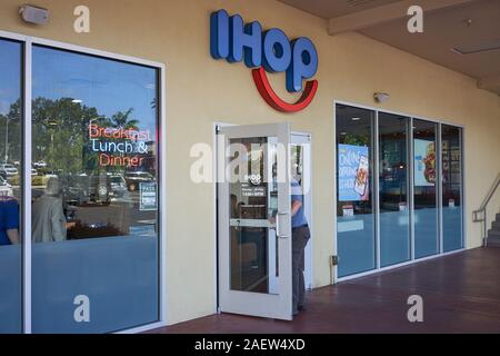 Un ristorante IHOP Pancake House a Kailua-Kona, sulla Big Island, Hawaii, il 29 novembre 2019. Foto Stock