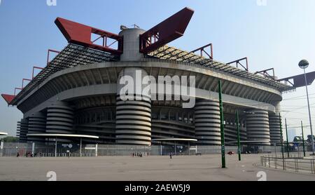 Lo stadio di San Siro, Milano Foto Stock