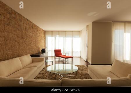 Architettura moderna, house interiors Foto Stock