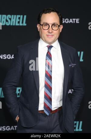 Los Angeles, Ca. Decimo Dec, 2019. P.J.Byrne, alla speciale proiezione di Bombshell al Regency Village a Los Angeles, la California il 10 dicembre 2019. Credito: Faye Sadou/media/punzone Alamy Live News Foto Stock
