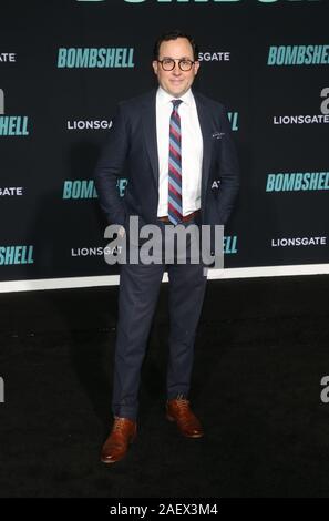 Los Angeles, Ca. Decimo Dec, 2019. P.J.Byrne, alla speciale proiezione di Bombshell al Regency Village a Los Angeles, la California il 10 dicembre 2019. Credito: Faye Sadou/media/punzone Alamy Live News Foto Stock