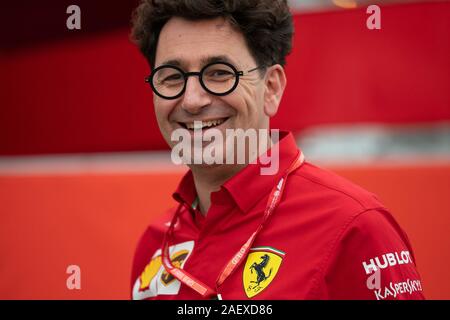 Monza, Italia. 01 Dic, 2019. mattia binotto - durante Potraits di Monza Grand Prix 2019, campionato di Formula 1 a Monza, Italia, 01 dicembre 2019 Credit: Indipendente Agenzia fotografica/Alamy Live News Foto Stock