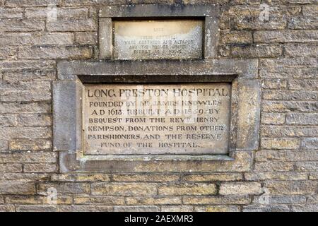 Ex Long Preston ospedale Foto Stock