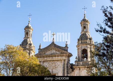 Castromonte, Spagna. La chiesa cattolica romana del monastero di La Santa Espina (Santa Spina) Foto Stock