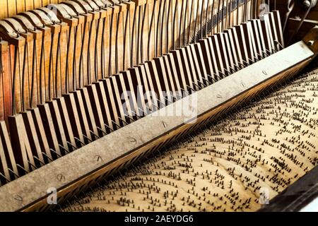 Antico pianoforte automatico - xx secolo Foto Stock