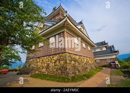 Echizen ono castello nella prefettura di Fukui, Giappone. Foto Stock