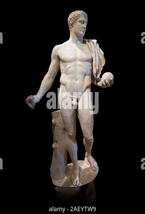 Diomede - un secondo o terzo secolo D.C. la copia romana di un greco scultura classica da circa 430-370 A.C. Questa statua romana rappresentano Diomede, uno dei Gr Foto Stock