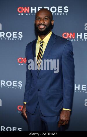 Nathan Bain assiste CNN Heroes al Museo Americano di Storia Naturale su dicembre 08, 2019 in New York City. Foto Stock