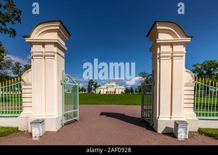 Parco Oranienbaum, Russia, Palazzo Menšikov nel Palazzo Oranienbaum in città Lomonosov vicino a San Pietroburgo. Foto Stock