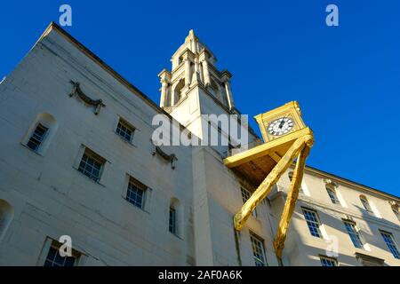 Sala Civica e orologio, Leeds, West Yorkshire, Regno Unito Foto Stock