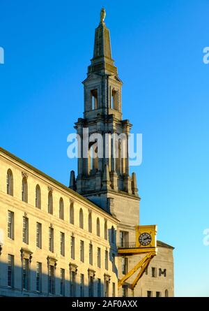 La sala civica di Leeds, West Yorkshire, Regno Unito Foto Stock