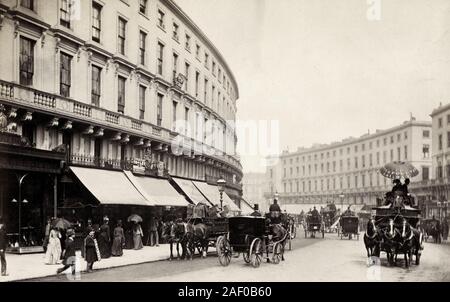 Regent quadrante, Regent Street, Londra Foto Stock