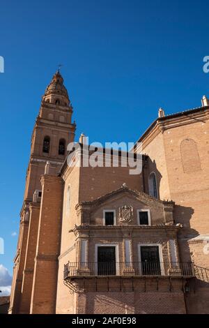 Chiesa di San Pedro in villaggio Alaejos, Valladolid, Spagna Foto Stock