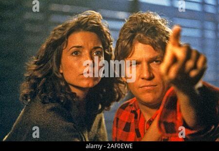 STARMAN 1984 Columbia Pictures Film con Jeff Bridges e Karen Allen Foto Stock