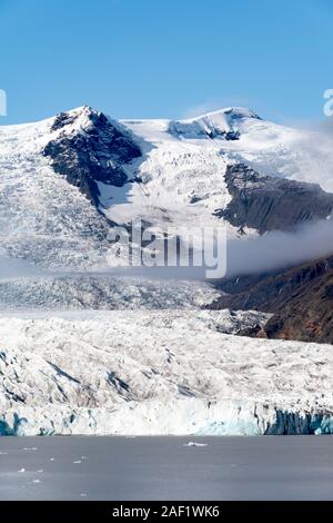 Ghiacciaio Fjallsarlon, Islanda Foto Stock