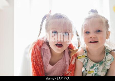 Ritratto di ragazze Foto Stock