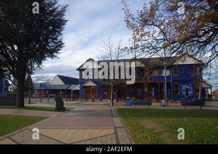 Methven. Te Araroa Trail. South Island. Nuova Zelanda Foto Stock