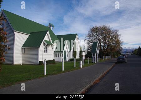 Methven. Te Araroa Trail. South Island. Nuova Zelanda Foto Stock