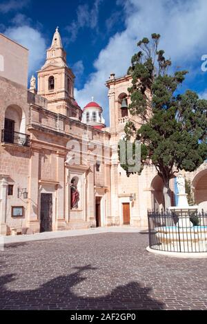 Il Santuario della Nostra Signora di Mellieha, Mellieha, Malta Foto Stock