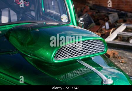 1955 Ford Pop basato dragster hot rod Foto Stock