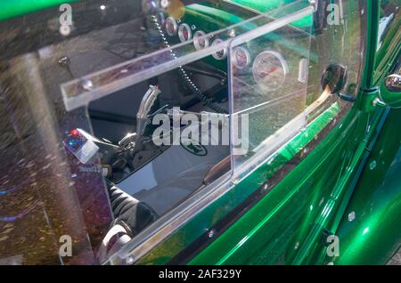 1955 Ford Pop basato dragster hot rod Foto Stock