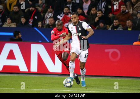 Leverkusen, Germania. 11 dicembre 2019. Uefa Champions League 2019-20 Gruppo D. Danilo di Juventus FC. Foto Stock