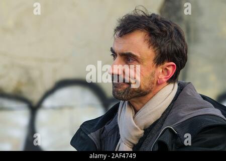 Gregorio Doucet, EELV candidato a 2020 mayoral elezioni a Lione, Francia Foto Stock