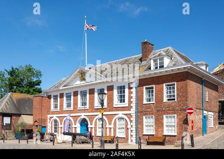 Il Customs House Visitor Center, Quay, Exeter Devon, Inghilterra, Regno Unito Foto Stock