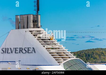 Lavaggio a Pressione nave Foto Stock