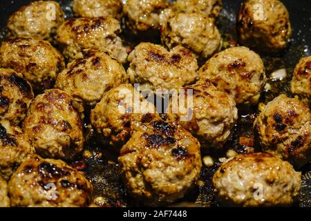 Stoccolma, Svezia rendendo polpette svedese. | Utilizzo di tutto il mondo Foto Stock