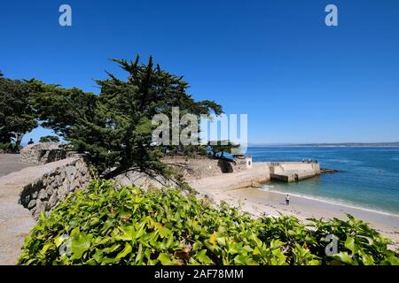 Lovers Point Park, Pacific Grove, California, Stati Uniti Foto Stock