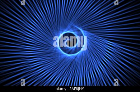 Abstract sfondo da un tunnel a spirale Foto Stock