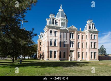 Marfa, Texas. Presidio County Court House, costruito 1886, restaurato 2001. Foto Stock