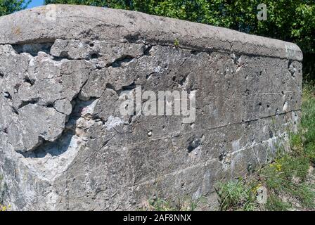 Scatola di pillole di tempi della II Guerra Mondiale. Baltiysk, Russia Foto Stock