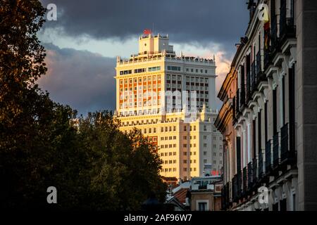 Hotel Riu Plaza España, Madrid, Spagna Foto Stock