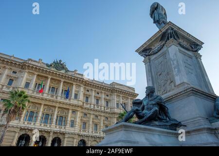 Corte Suprema di Cassazione (Corte suprema di cassazione), il Palazzo di Giustizia, Roma, Italia Foto Stock