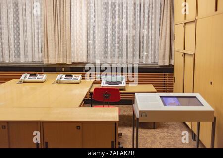 Stasi Museum di Berlino, Germania Foto Stock