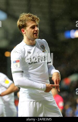 Leeds United Patrick Bamford punteggio celebra il suo lato il secondo obiettivo del gioco durante il cielo di scommessa match del campionato a Elland Road, Leeds. Foto Stock